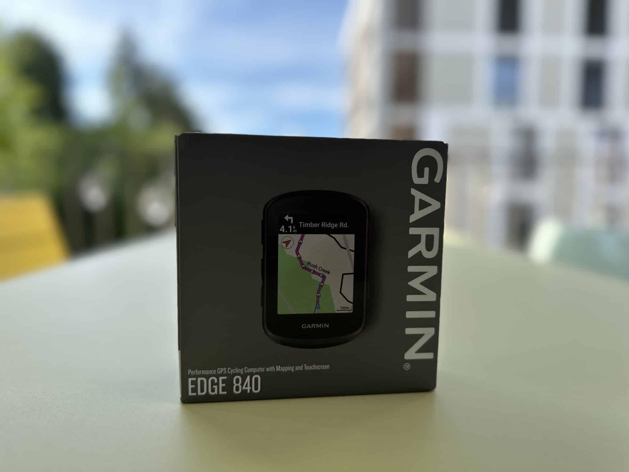 Der GPS-Fahrradcomputer Garmin Edge 840