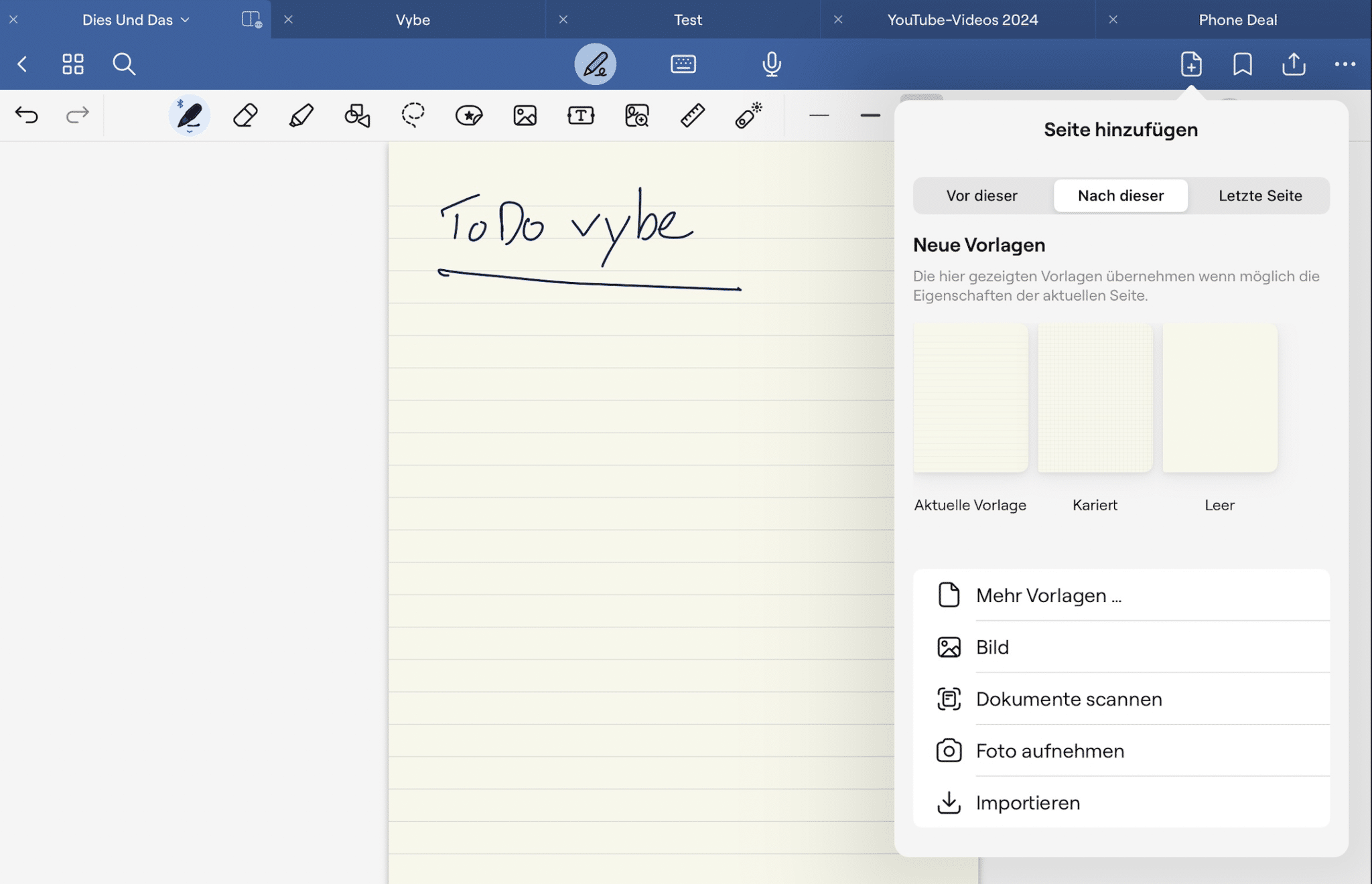 Good Notes 6 Notizen